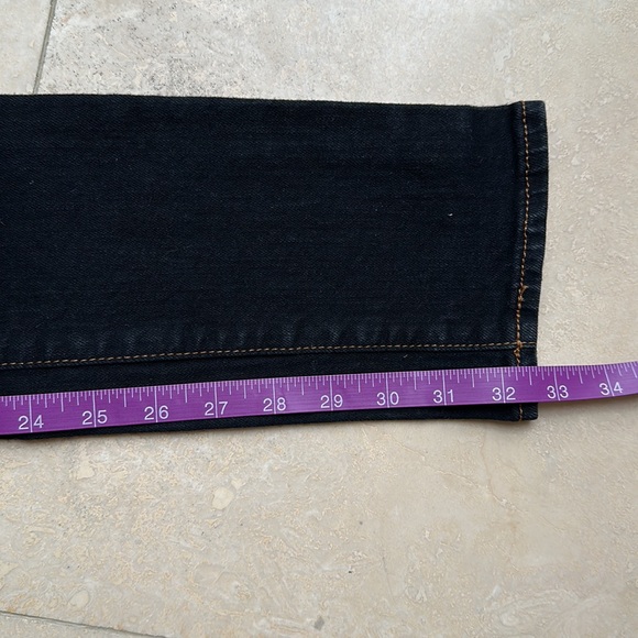 J Brand 912 Pencil Leg Skinny Jeans in Black Size 27 - Picture 9 of 11